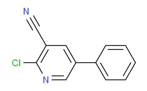 CAS No. 10177-10-3, 2-Chloro-5-phenylnicotinonitrile