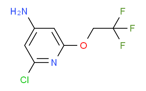 CAS No. 1346809-43-5, 2-Chloro-6-(2,2,2-trifluoroethoxy)pyridin-4-amine
