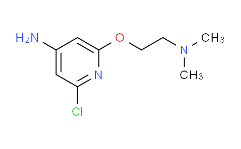 CAS No. 1186112-12-8, 2-Chloro-6-(2-(dimethylamino)ethoxy)pyridin-4-amine