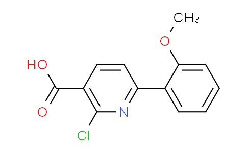 CAS No. 462066-78-0, 2-Chloro-6-(2-methoxyphenyl)nicotinic acid