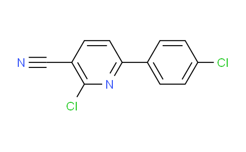 CAS No. 84596-41-8, 2-Chloro-6-(4-chlorophenyl)nicotinonitrile