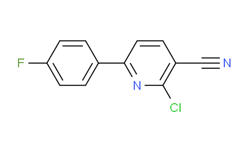 CAS No. 31776-83-7, 2-Chloro-6-(4-fluorophenyl)nicotinonitrile