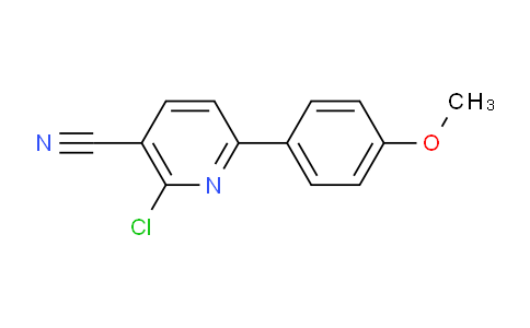 CAS No. 306977-91-3, 2-Chloro-6-(4-methoxyphenyl)nicotinonitrile