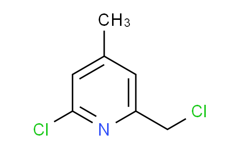 CAS No. 1227606-30-5, 2-Chloro-6-(chloromethyl)-4-methylpyridine