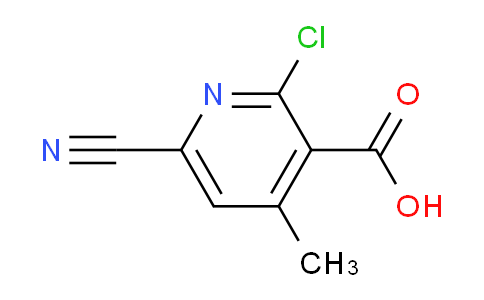 CAS No. 918144-16-8, 2-Chloro-6-cyano-4-methylnicotinic acid