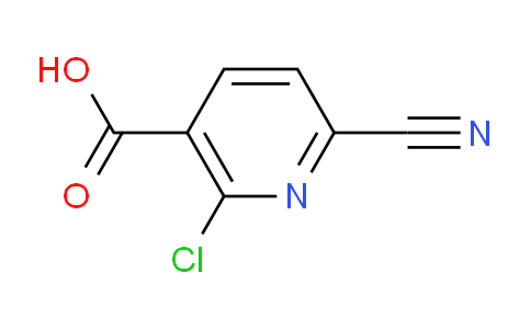 CAS No. 1356850-56-0, 2-Chloro-6-cyanonicotinic acid