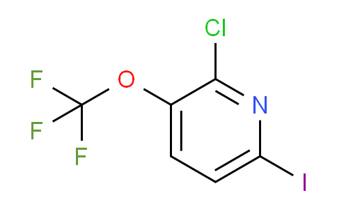 CAS No. 1361496-09-4, 2-Chloro-6-iodo-3-(trifluoromethoxy)pyridine
