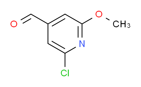 CAS No. 329794-31-2, 2-Chloro-6-methoxyisonicotinaldehyde