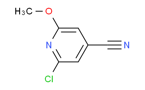 CAS No. 1256788-36-9, 2-Chloro-6-methoxyisonicotinonitrile