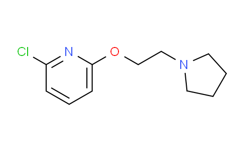 CAS No. 1242241-03-7, 2-chloro-6-[2-(pyrrolidin-1-yl)ethoxy]pyridine