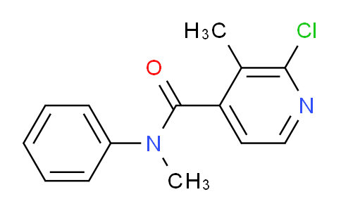 CAS No. 133928-64-0, 2-Chloro-N,3-dimethyl-N-phenylisonicotinamide