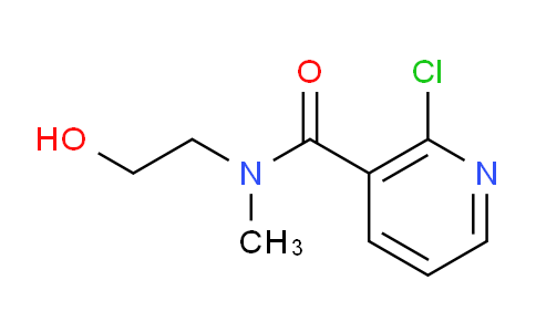 CAS No. 1184830-85-0, 2-Chloro-N-(2-hydroxyethyl)-N-methylnicotinamide