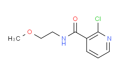 CAS No. 547706-95-6, 2-Chloro-N-(2-methoxyethyl)nicotinamide