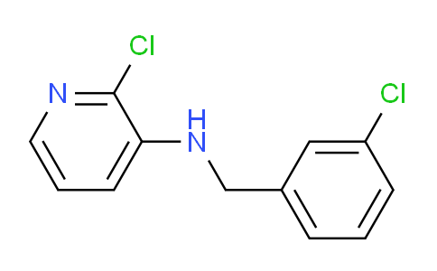 CAS No. 1155015-05-6, 2-Chloro-N-(3-chlorobenzyl)pyridin-3-amine
