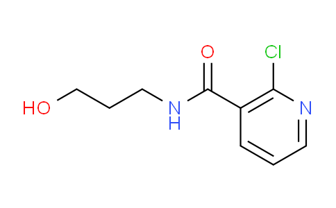 CAS No. 1183452-84-7, 2-Chloro-N-(3-hydroxypropyl)nicotinamide