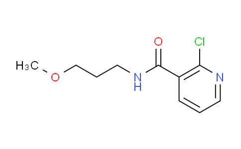 CAS No. 547706-96-7, 2-Chloro-N-(3-methoxypropyl)nicotinamide