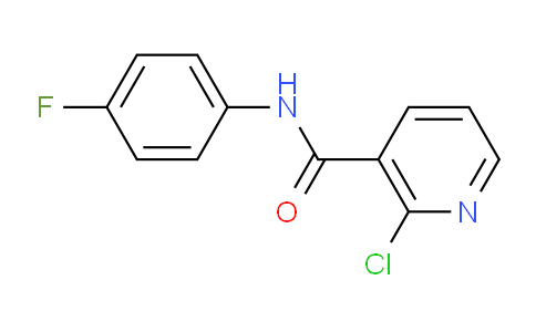 CAS No. 57841-99-3, 2-Chloro-N-(4-fluorophenyl)nicotinamide