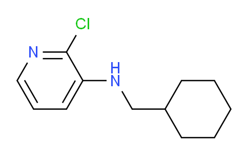 CAS No. 906371-81-1, 2-chloro-N-(cyclohexylmethyl)pyridin-3-amine