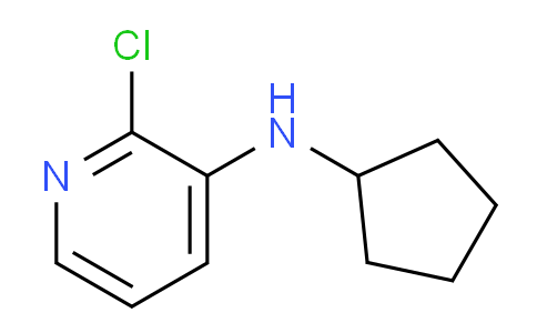 CAS No. 906371-82-2, 2-chloro-N-cyclopentylpyridin-3-amine