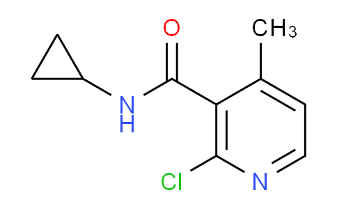 CAS No. 1706443-99-3, 2-Chloro-N-cyclopropyl-4-methylnicotinamide