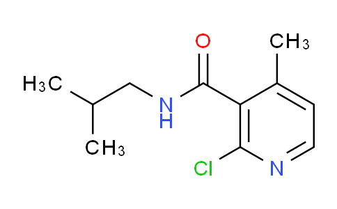 CAS No. 1706459-65-5, 2-Chloro-N-isobutyl-4-methylnicotinamide