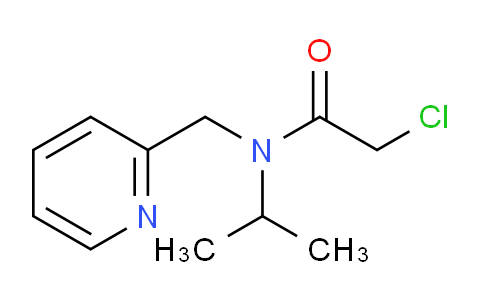 CAS No. 1178697-58-9, 2-Chloro-N-isopropyl-N-(pyridin-2-ylmethyl)acetamide