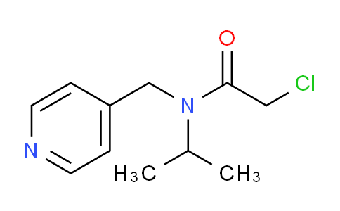 CAS No. 1353967-57-3, 2-Chloro-N-isopropyl-N-(pyridin-4-ylmethyl)acetamide