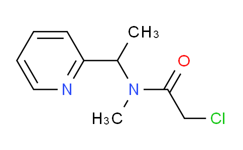CAS No. 1353977-76-0, 2-Chloro-N-methyl-N-(1-(pyridin-2-yl)ethyl)acetamide