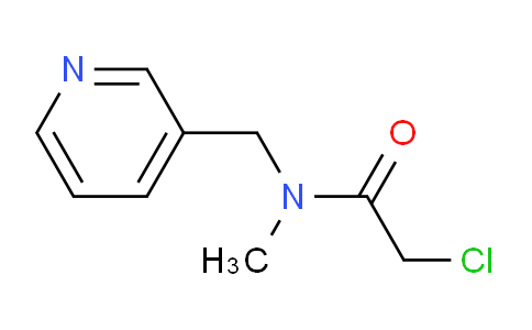 CAS No. 758658-96-7, 2-Chloro-N-methyl-N-(pyridin-3-ylmethyl)acetamide