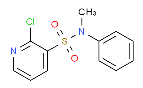 CAS No. 1156236-32-6, 2-Chloro-N-methyl-N-phenylpyridine-3-sulfonamide