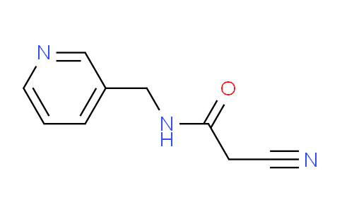 CAS No. 283153-85-5, 2-Cyano-N-(pyridin-3-ylmethyl)acetamide
