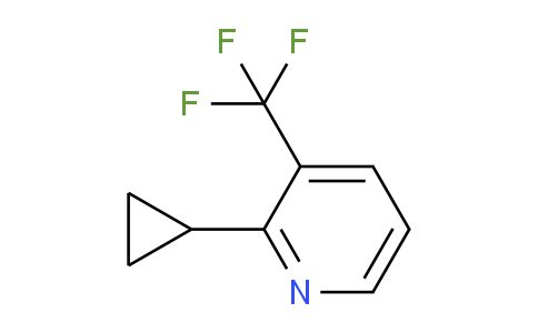 CAS No. 1355070-32-4, 2-Cyclopropyl-3-(trifluoromethyl)pyridine