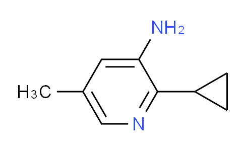 CAS No. 1544882-25-8, 2-Cyclopropyl-5-methylpyridin-3-amine