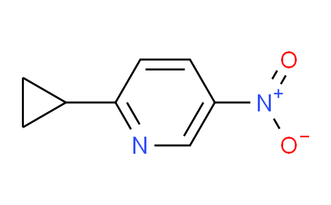 CAS No. 1190380-55-2, 2-Cyclopropyl-5-nitropyridine