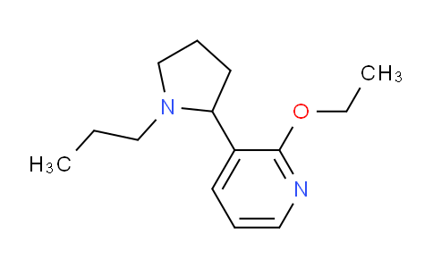 CAS No. 1352535-54-6, 2-Ethoxy-3-(1-propylpyrrolidin-2-yl)pyridine