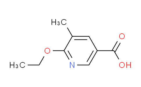 CAS No. 1355216-85-1, 2-Ethoxy-3-methylpyridine-5-carboxylic acid