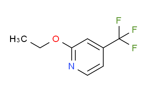 CAS No. 858421-08-6, 2-Ethoxy-4-(trifluoromethyl)pyridine