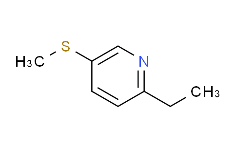 CAS No. 149281-49-2, 2-Ethyl-5-(methylthio)pyridine