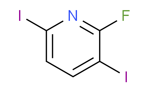 CAS No. 1245321-31-6, 2-Fluoro-3,6-diiodopyridine