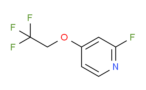 CAS No. 1566003-01-7, 2-Fluoro-4-(2,2,2-trifluoroethoxy)pyridine