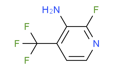 CAS No. 1807020-38-7, 2-Fluoro-4-(trifluoromethyl)pyridin-3-amine