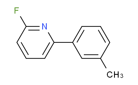 CAS No. 1245650-01-4, 2-Fluoro-6-(m-tolyl)pyridine