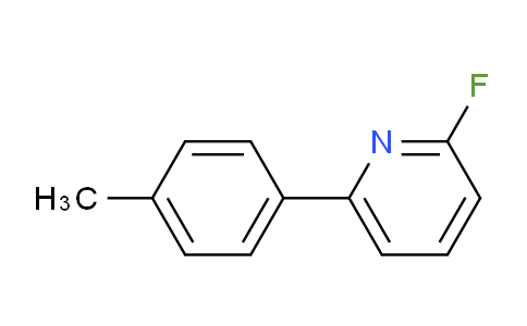 CAS No. 1245646-59-6, 2-Fluoro-6-(p-tolyl)pyridine