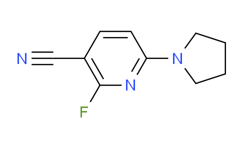 CAS No. 1228665-87-9, 2-Fluoro-6-(pyrrolidin-1-yl)nicotinonitrile