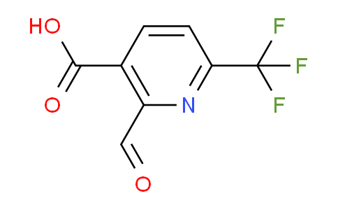 CAS No. 1289132-83-7, 2-Formyl-6-(trifluoromethyl)nicotinic acid