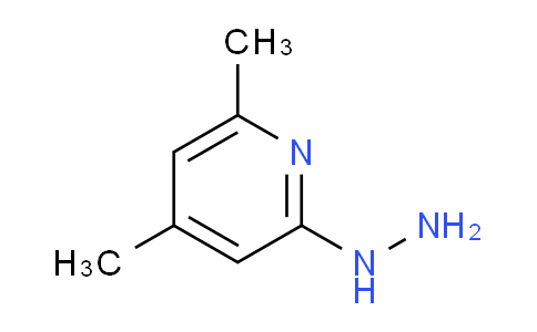 CAS No. 4930-96-5, 2-Hydrazinyl-4,6-dimethylpyridine
