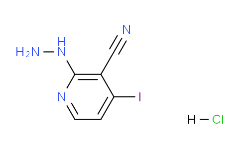 CAS No. 1956326-88-7, 2-Hydrazinyl-4-iodonicotinonitrile hydrochloride