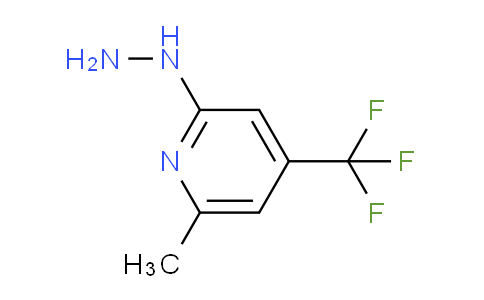 CAS No. 22123-09-7, 2-Hydrazinyl-6-methyl-4-(trifluoromethyl)pyridine