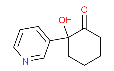 CAS No. 886362-93-2, 2-Hydroxy-2-(pyridin-3-yl)cyclohexanone