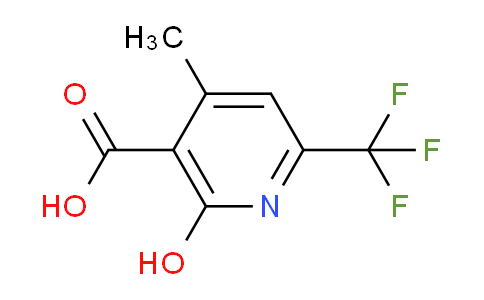 CAS No. 910442-22-7, 2-Hydroxy-4-methyl-6-(trifluoromethyl)nicotinic acid